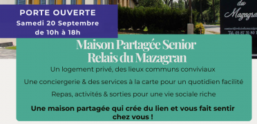 PORTES OUVERTES – Maison Partagée Senior Relais du Mazagran - Les Etangs