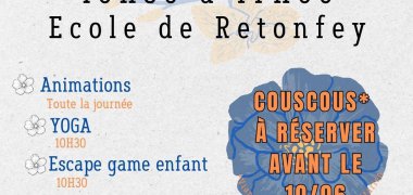 Fête de l’école « Retonfeyyyyte »